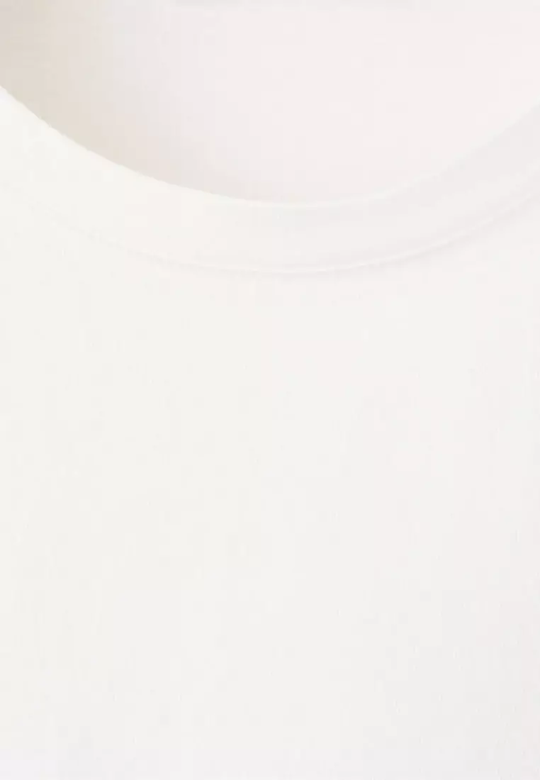 Cotton Top With Broderie Anglaise Details