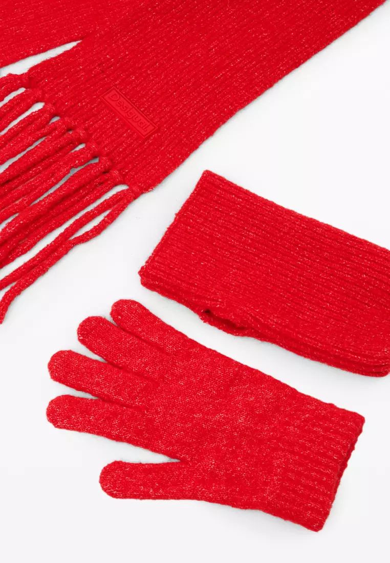 Desigual Women's Accessories Gloves and scarf pack.