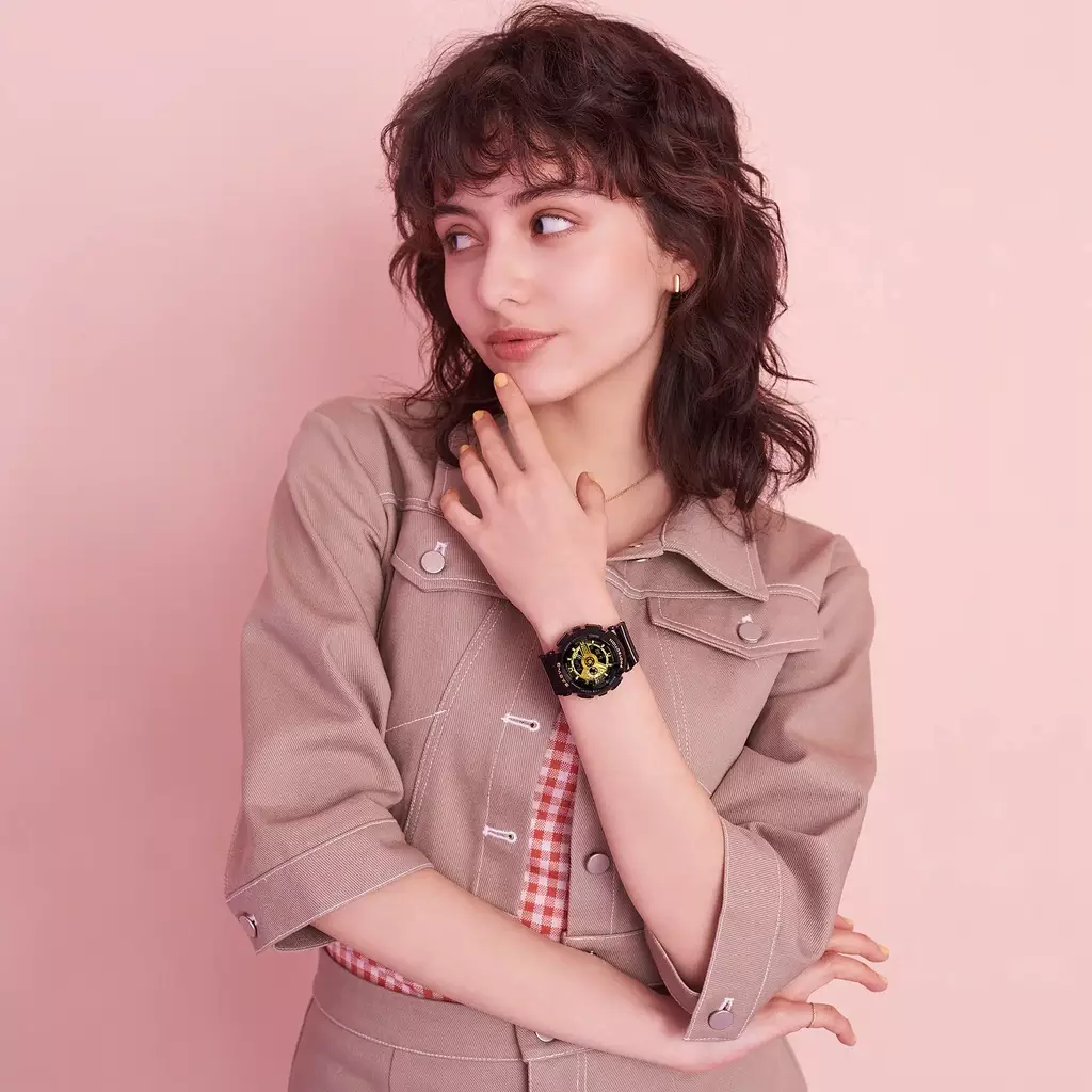 Casio Baby-G jam tangan wanita dalam format analog BA-110X-1ADR