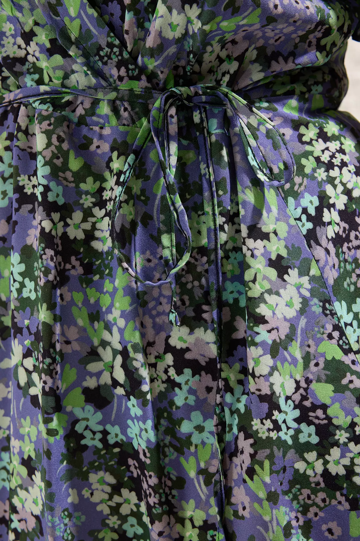 Plus Size A-Line Floral Dress