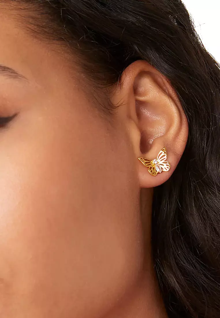 Kate spade gold stud on sale earrings