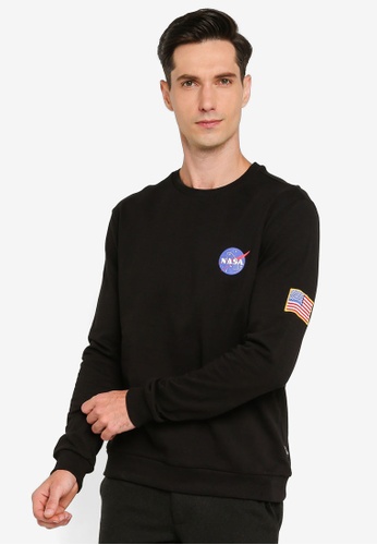 nasa crew neck sweatshirt
