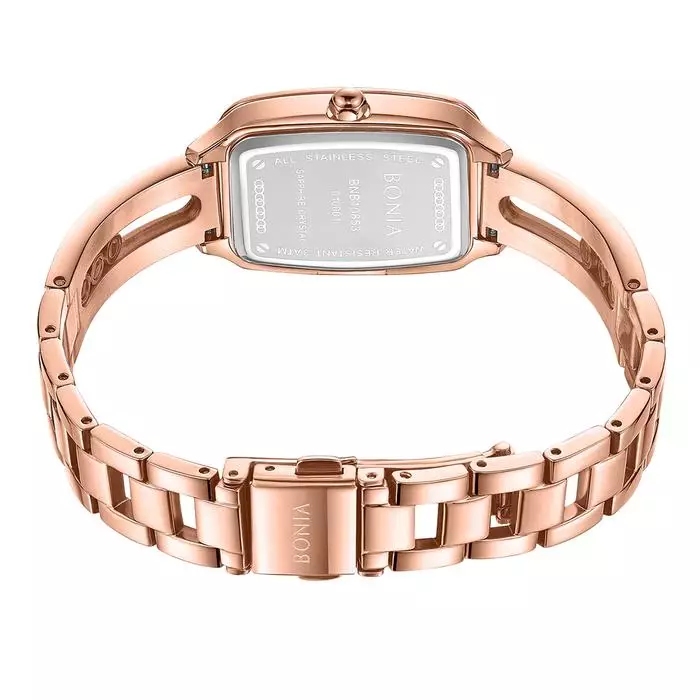 Jam Tangan Wanita Bonia Silver Dial Stainless Steel Strap Analog B10853-2517S
