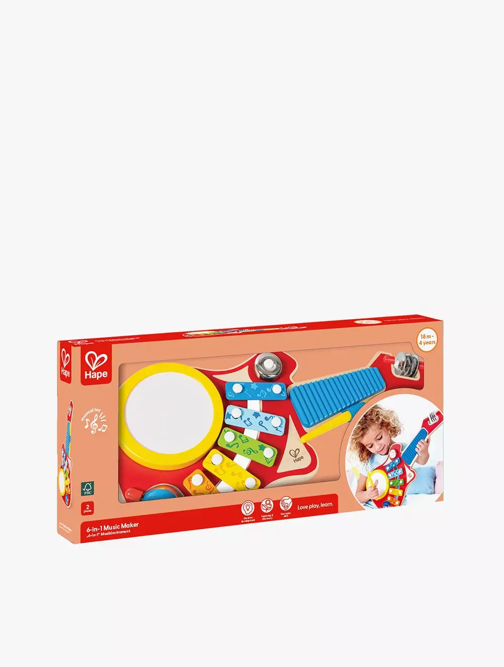 Hape 6-in-1 Music Maker - HPAE0335