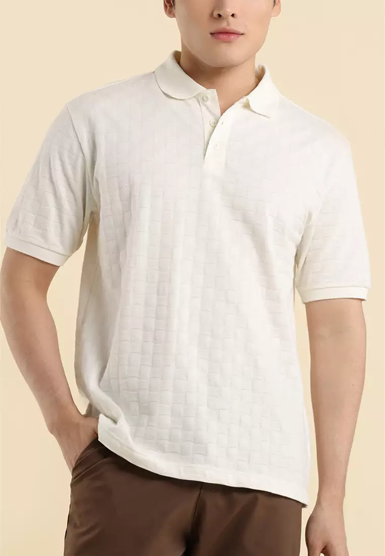 Dress Code Textured Polo