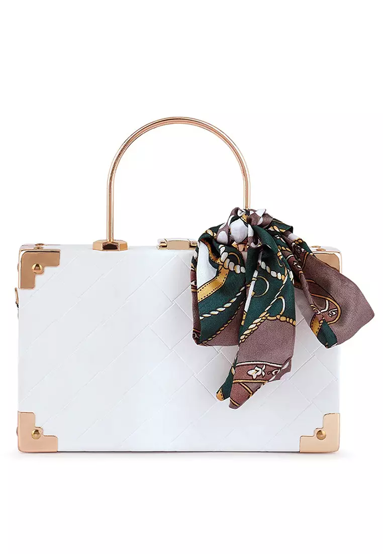 White 2025 purse bag