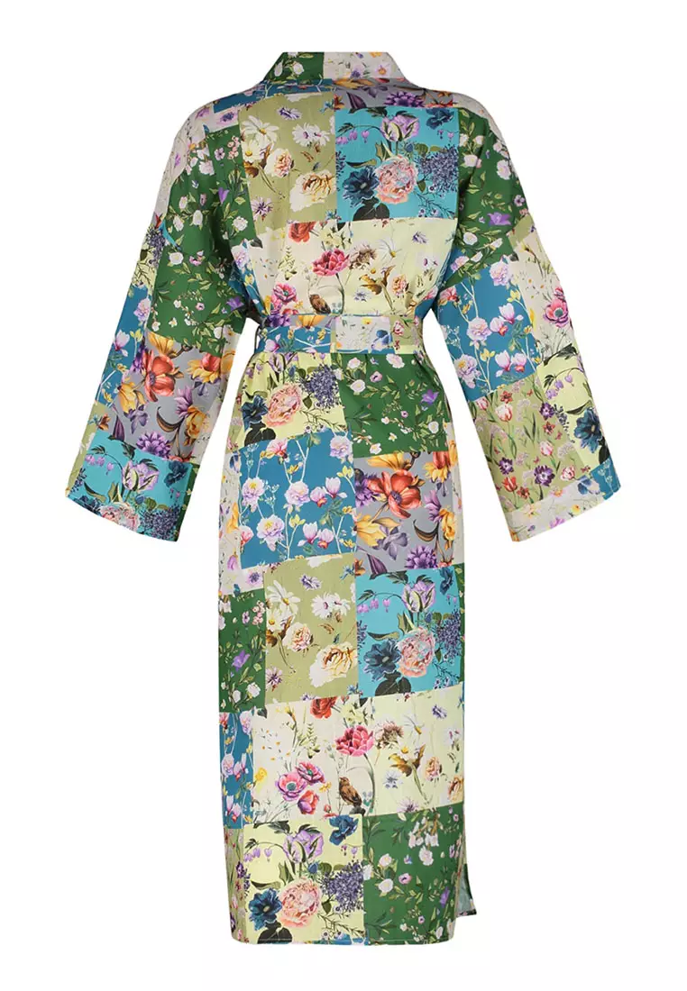 Buy Trendyol Floral Belted Maxi Kimono Cardigan 2024 Online