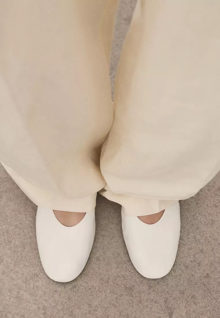 Leather Ballet Flats