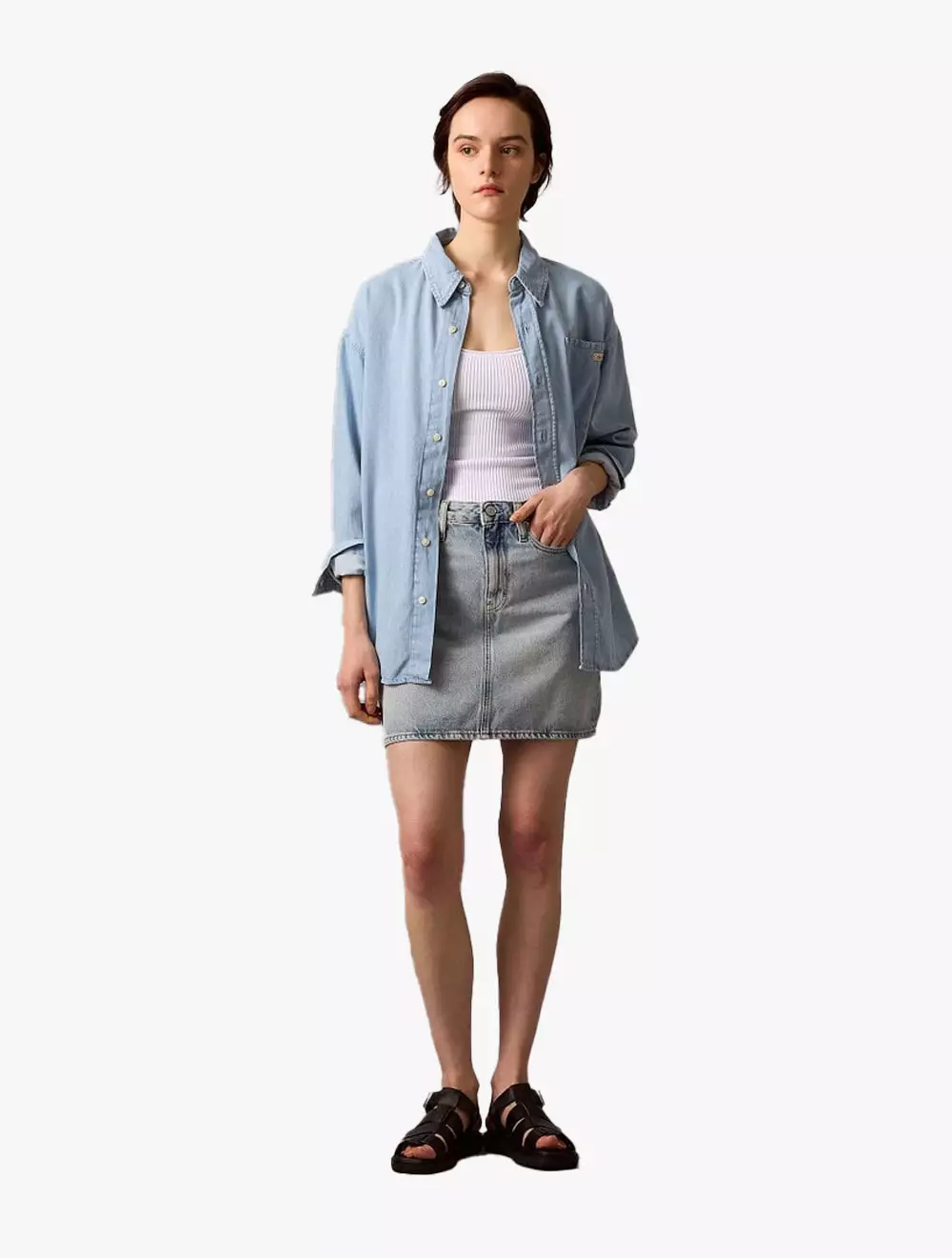 Calvin Klein - Oversized Denim Shirt