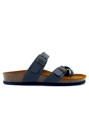 SoleSimple grey Dublin - Grey Sandals & Flip Flops 776D1SHBAA090DGS_1