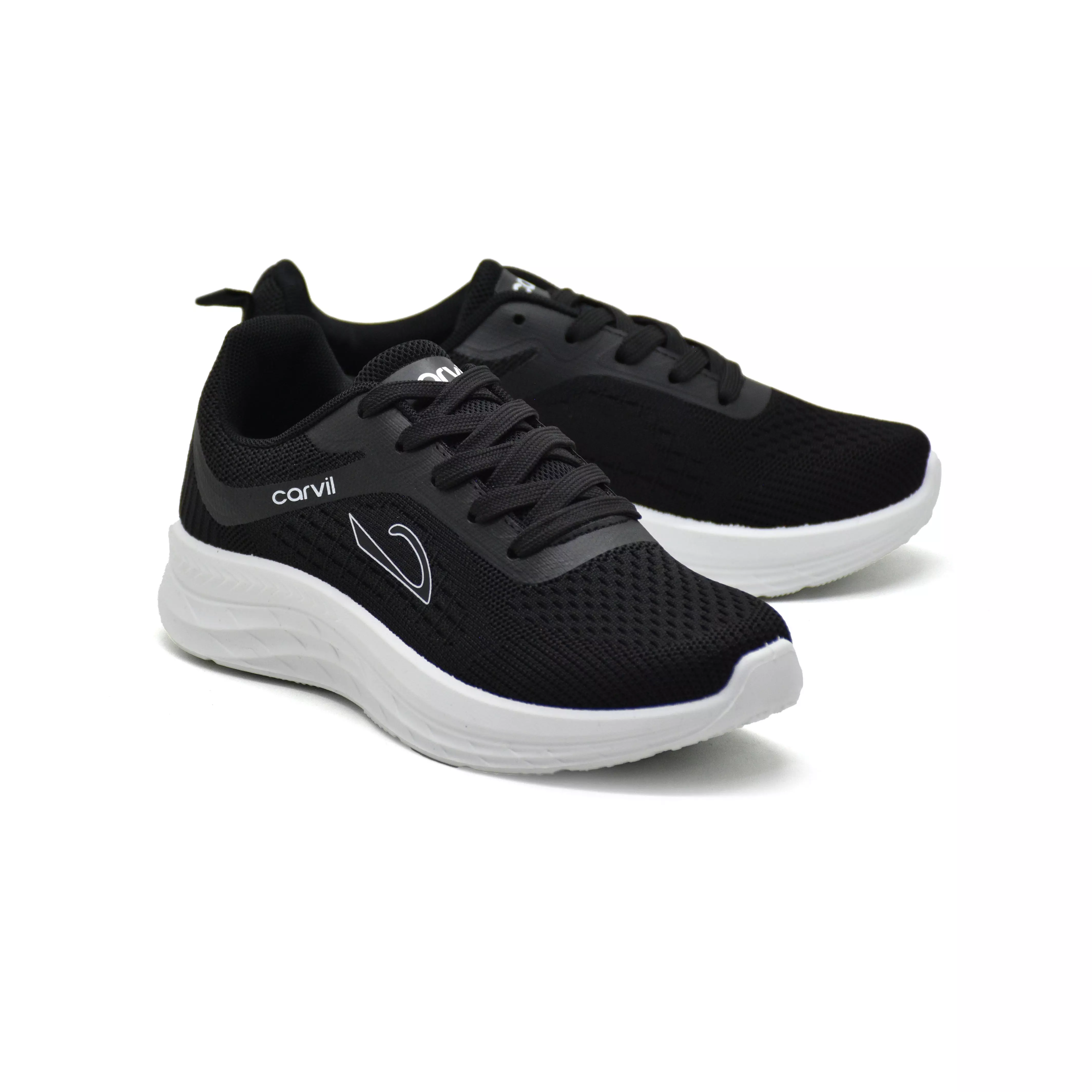 Carvil Sepatu Anak Torrent-02 LT Black/White