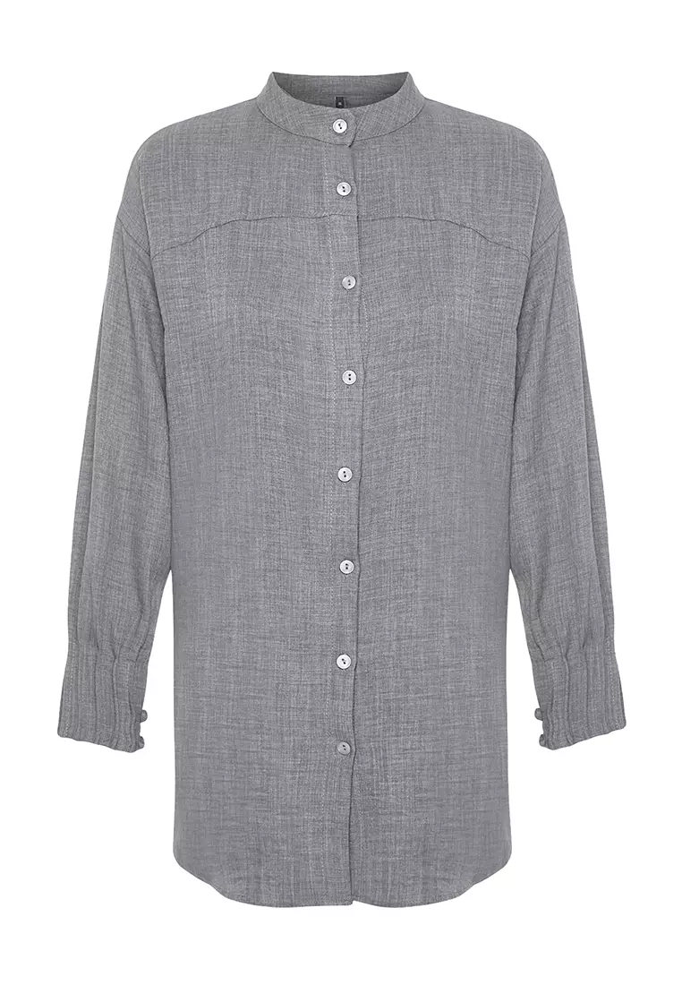 Oversized Linen Shirt