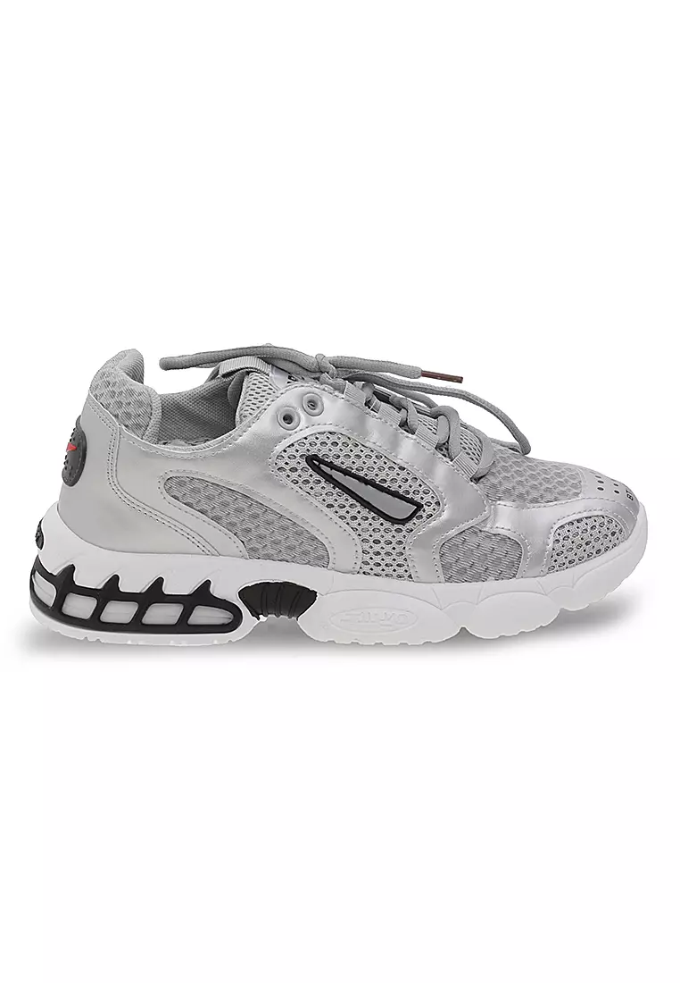 Chayton Shoes Sepatu Olahraga Pria Sneakers Casual Sport Material Canvas ORIGINAL - Silver