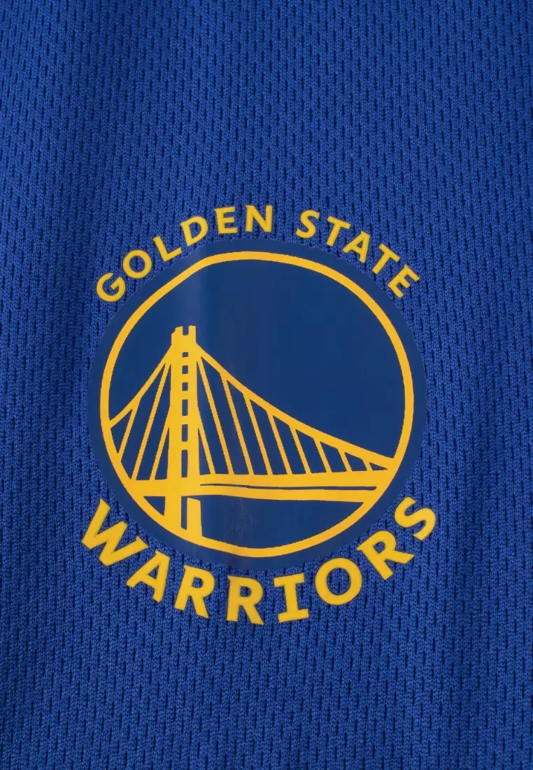 Golden State Warriors Warm up Basketball Jersey Regular Fit Mesh