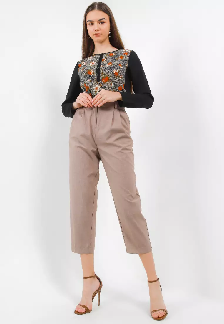 Kartine Blouse In Batik Print