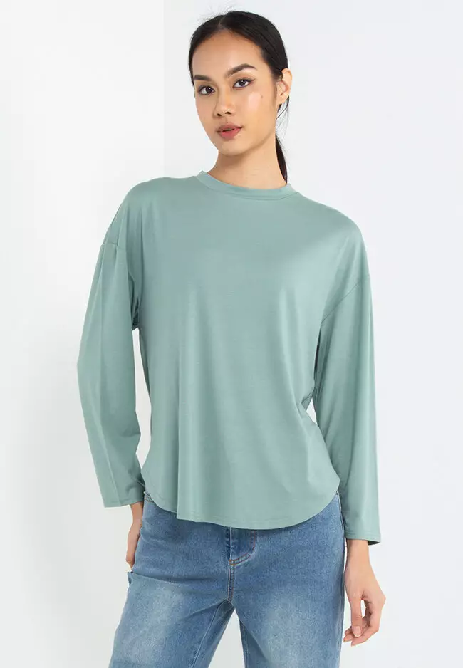 Buy ZALIA BASICS Long Sleeve T-Shirt 2023 Online | ZALORA Singapore