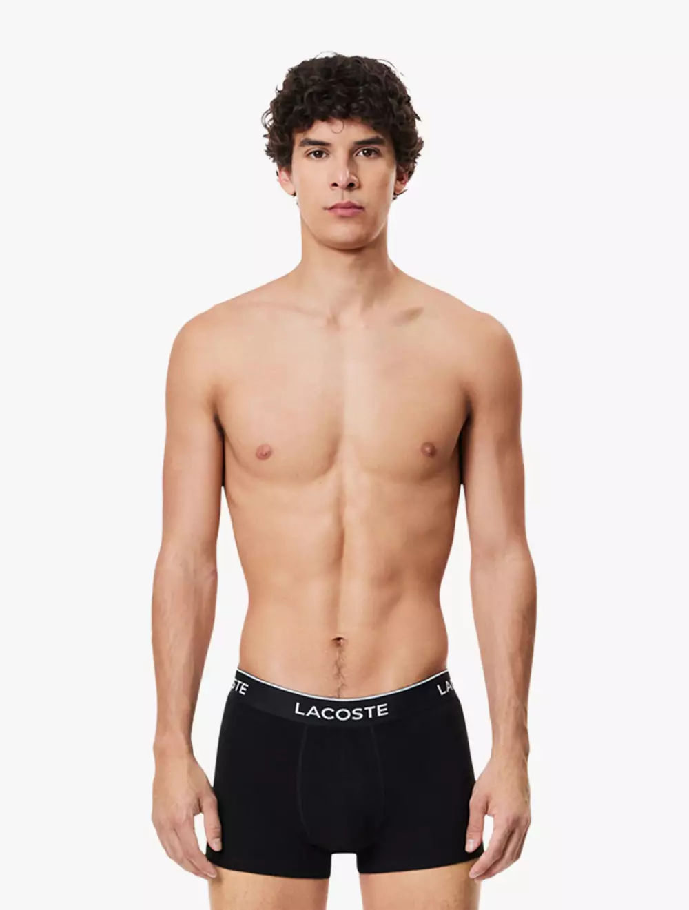 3-Pack Stretch Trunks - Black - Black