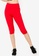 Lorna Jane red New Amy 3/4 Tights 383AFAAF512FE6GS_1