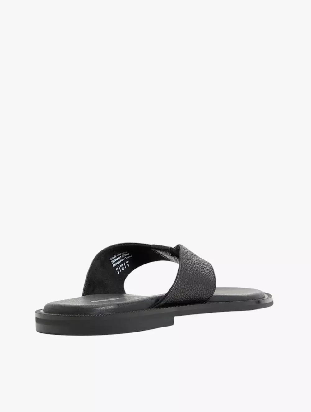Aldo Serano Flat Sandals - Open Black