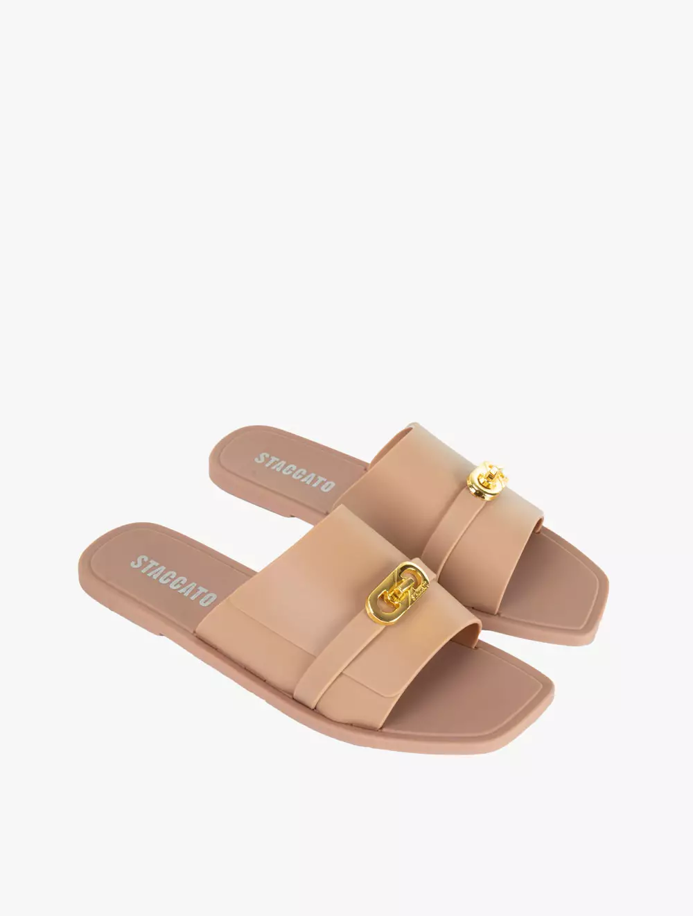 Staccato CT001-700 Women's Flat Sandals - Brown