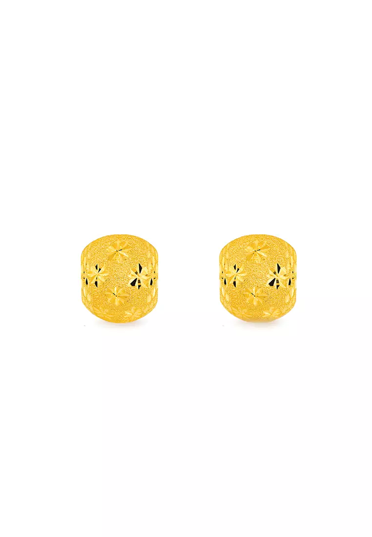 375/9K Gold Clip Earrings S200A