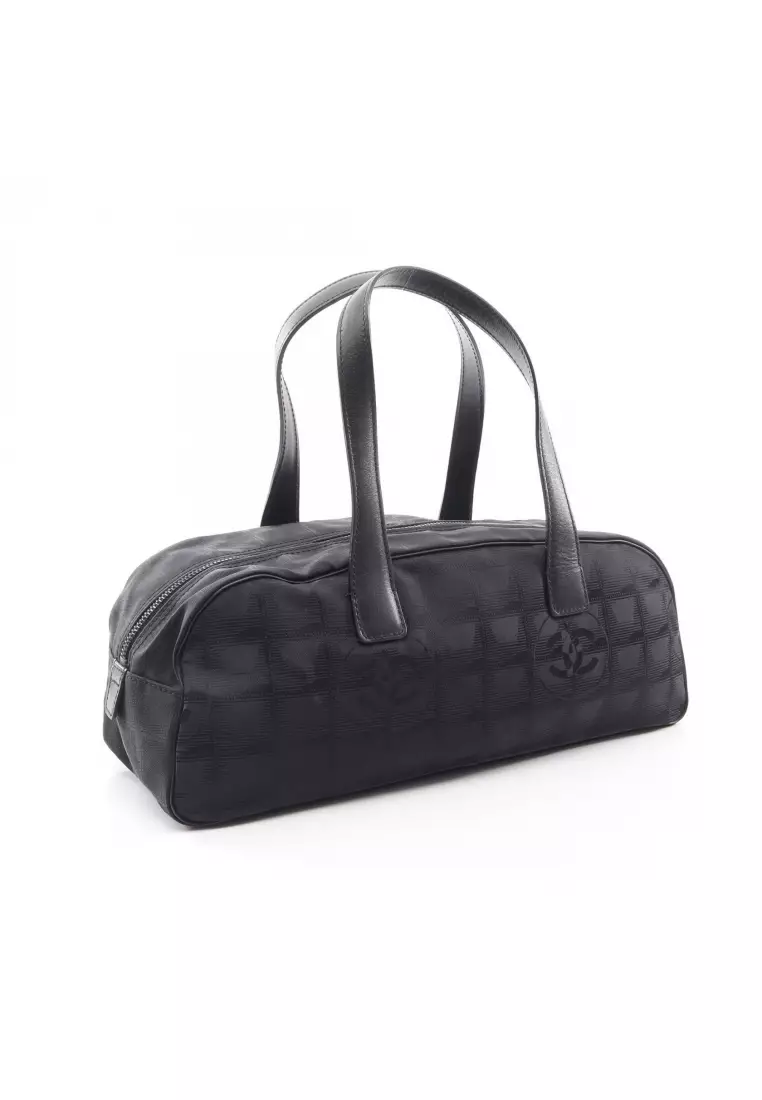 バッグ CHANEL NEW TRAVEL MINI BOSTON HAND BAG Buy Chanel Pre-Loved Chanel new travel line Handbag mini boston