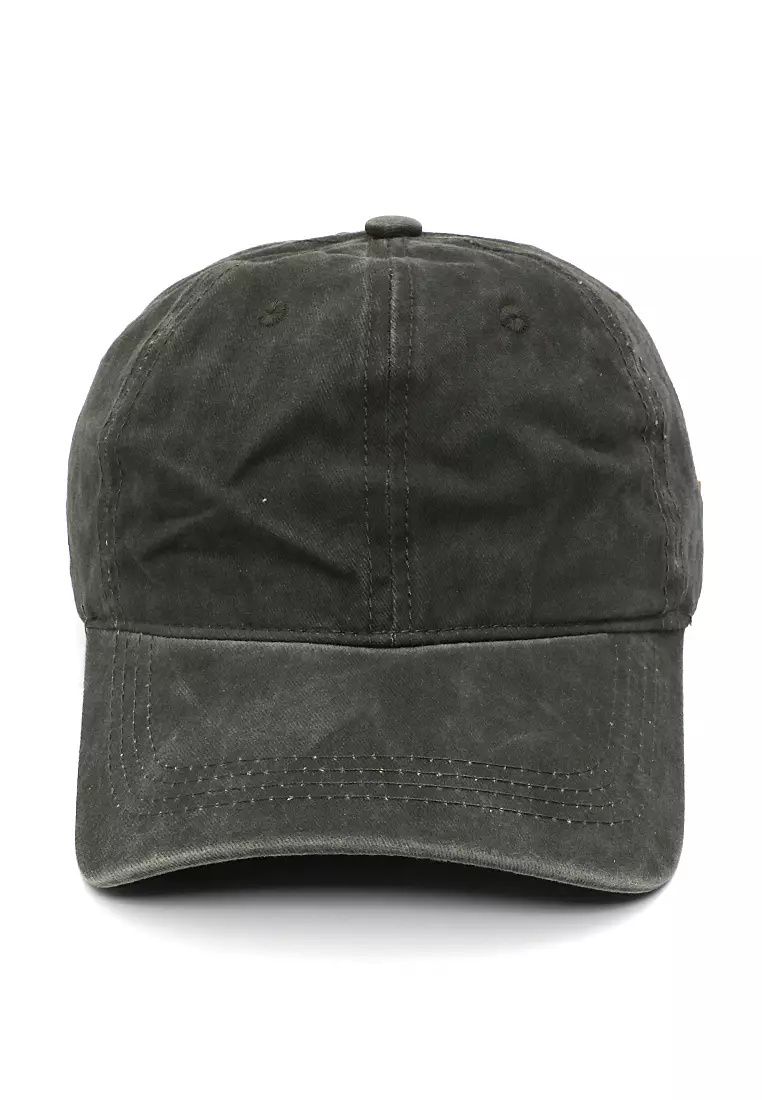 Drsh Topi Baseball Unisex Plain Casual Sport Adjustable Material Cotton ORIGINAL - Green