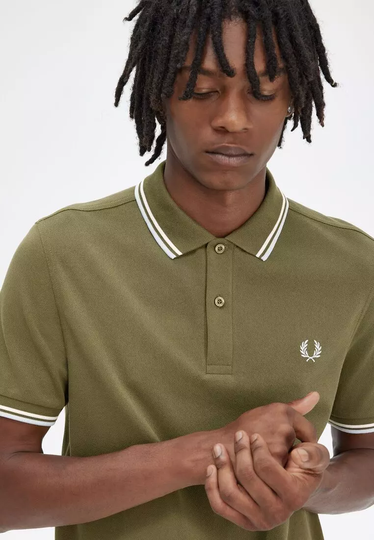 Buy Fred Perry Fred Perry M3600 Twin Tipped Fred Perry Shirt