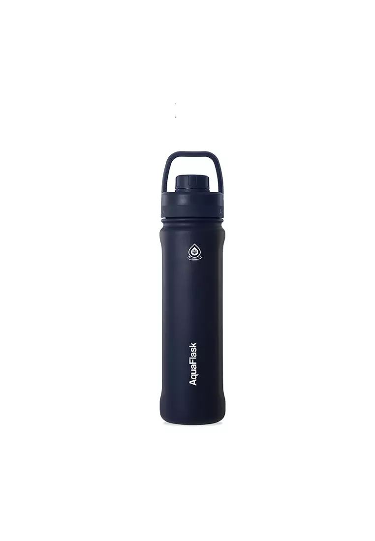 22oz Cobalt Blue New Sports Lid Bottle Wide Mouth Vacuum Insulated Stainless Steel Drinking Water Bottle