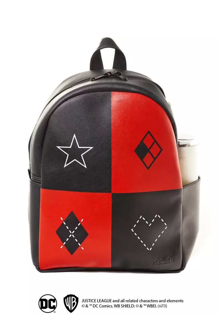 DC Comics Collection Harley Quinn Leather Backpack Shin