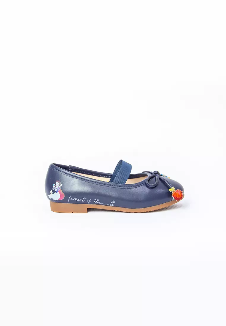Girls navy flats discount