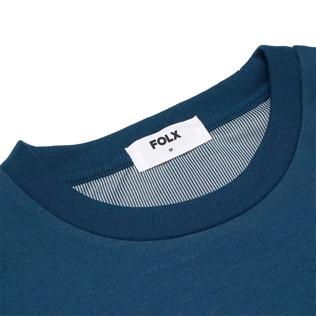 Inner Stripes Pocket T-Shirt Navy