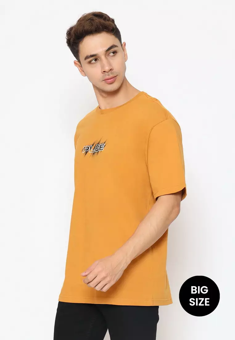 POLICE T-Shirt Cotton Combed Big Size Pria 2078280281