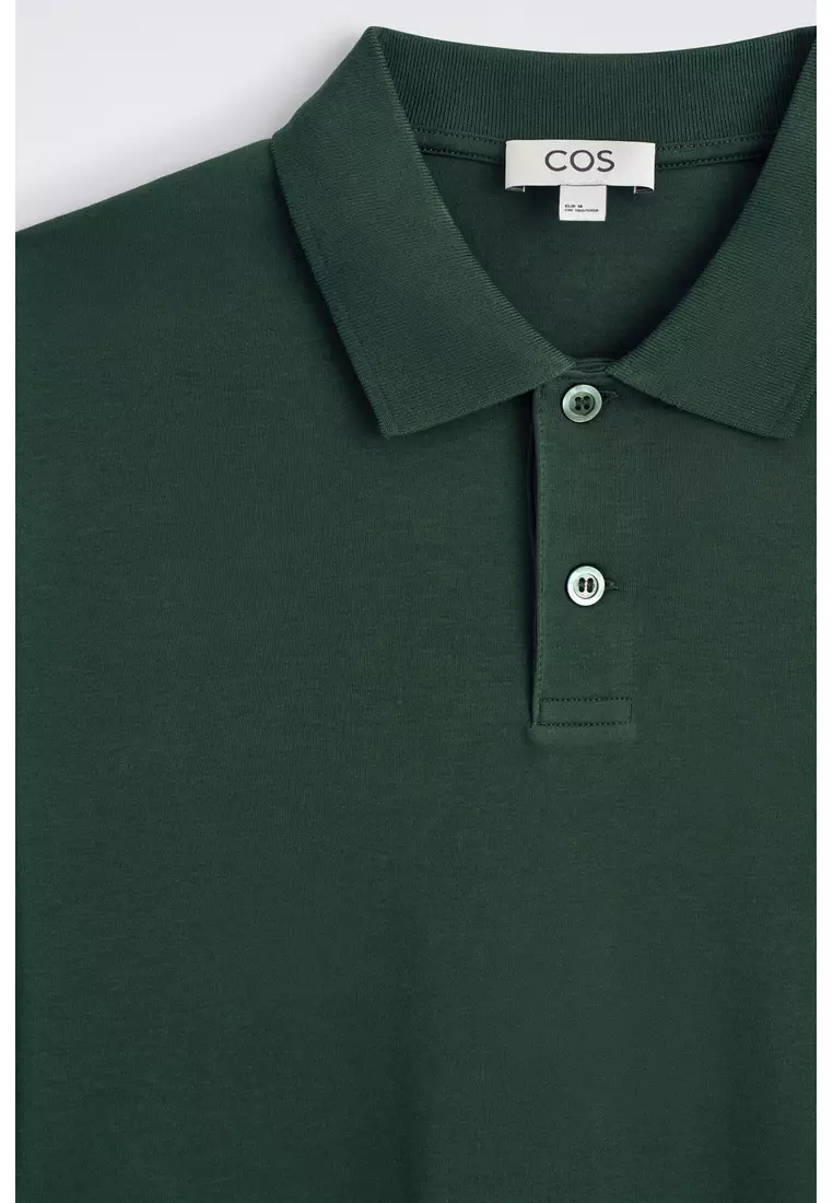 INTERLOCK COTTON POLO SHIRT
