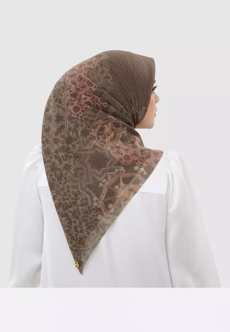 Haramain 2 Voile Square - Pecan
