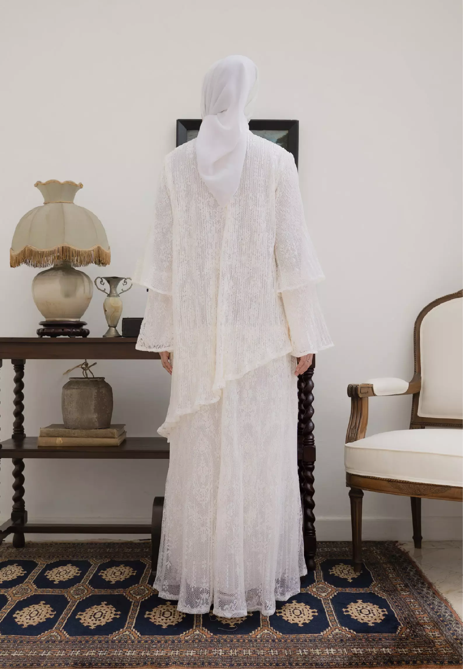 Damara Dress - Ivory