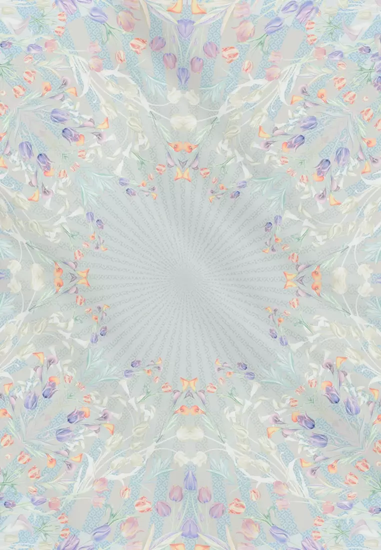 Tulip Satin Square - Pearl