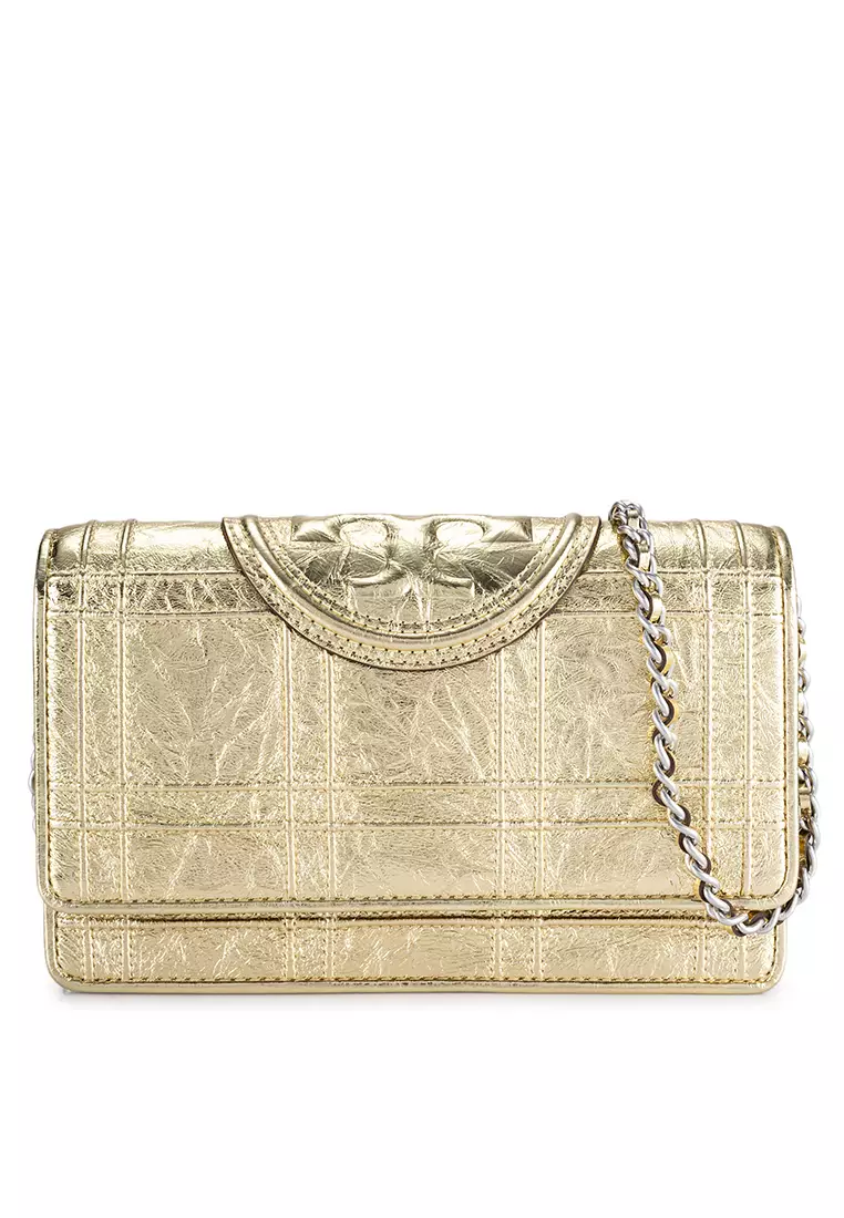 Fleming tory burch wallet best sale