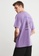 GRIMELANGE purple PETER Men Purple T-shirt A169CAA3E93E6CGS_4