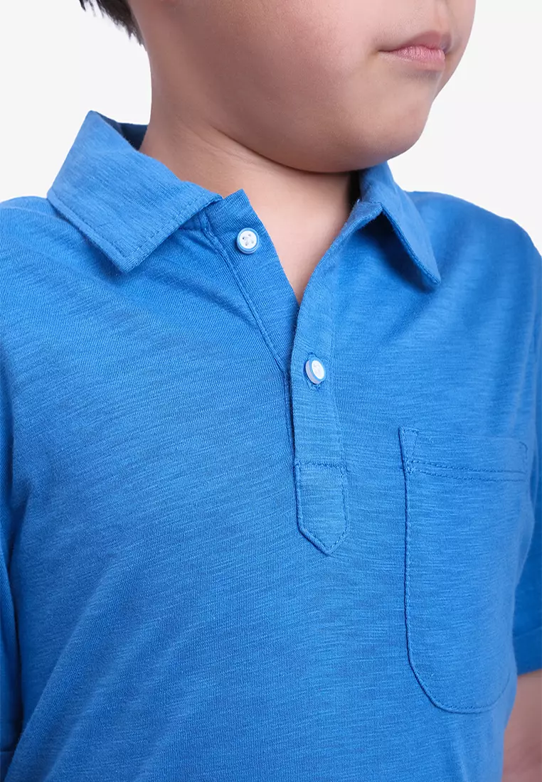 Baby boy polo button cheap up