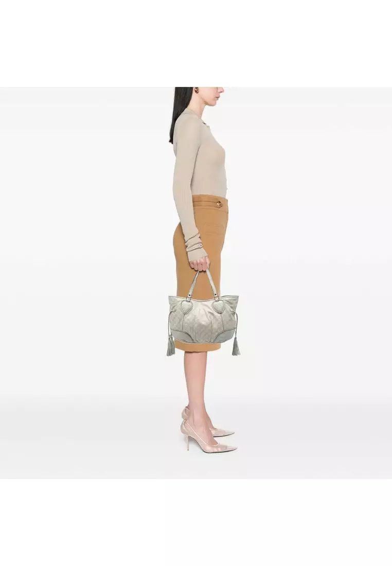 Pre-Loved Gucci Large Guccissima Tribeca Tote