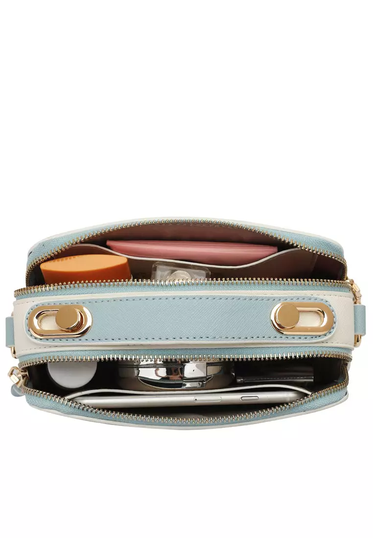 Women's Shoulder Bag / Sling Bag / Crossbody Bag (Tas Bahu / Tas Selempang Wanita) - Biru