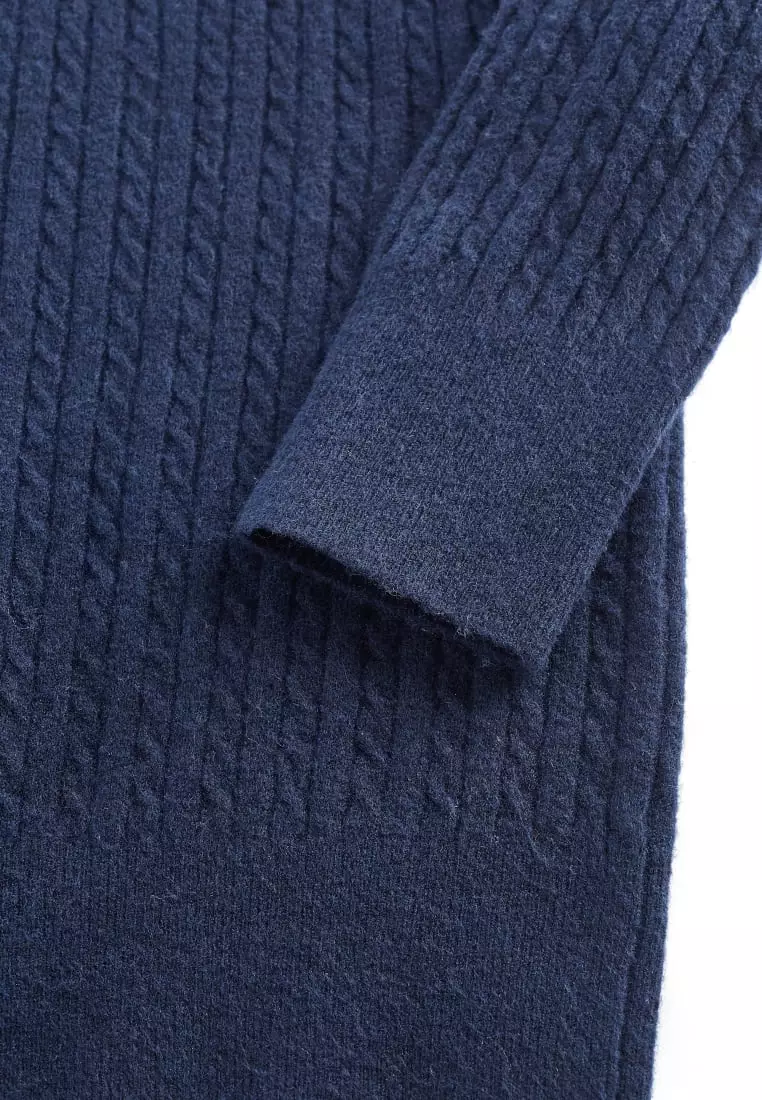 G2000 Cable Cropped Cardigan