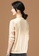A-IN GIRLS beige Ladies Lace Crew Neck Top B7173AACF53EB1GS_3