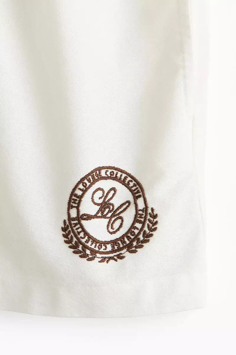 Cotton pull-on shorts