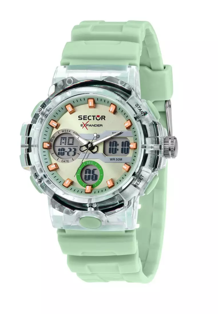 【3 Years Warranty】Sector Ex-46 43mm Unisex Digital Watch R3251242502