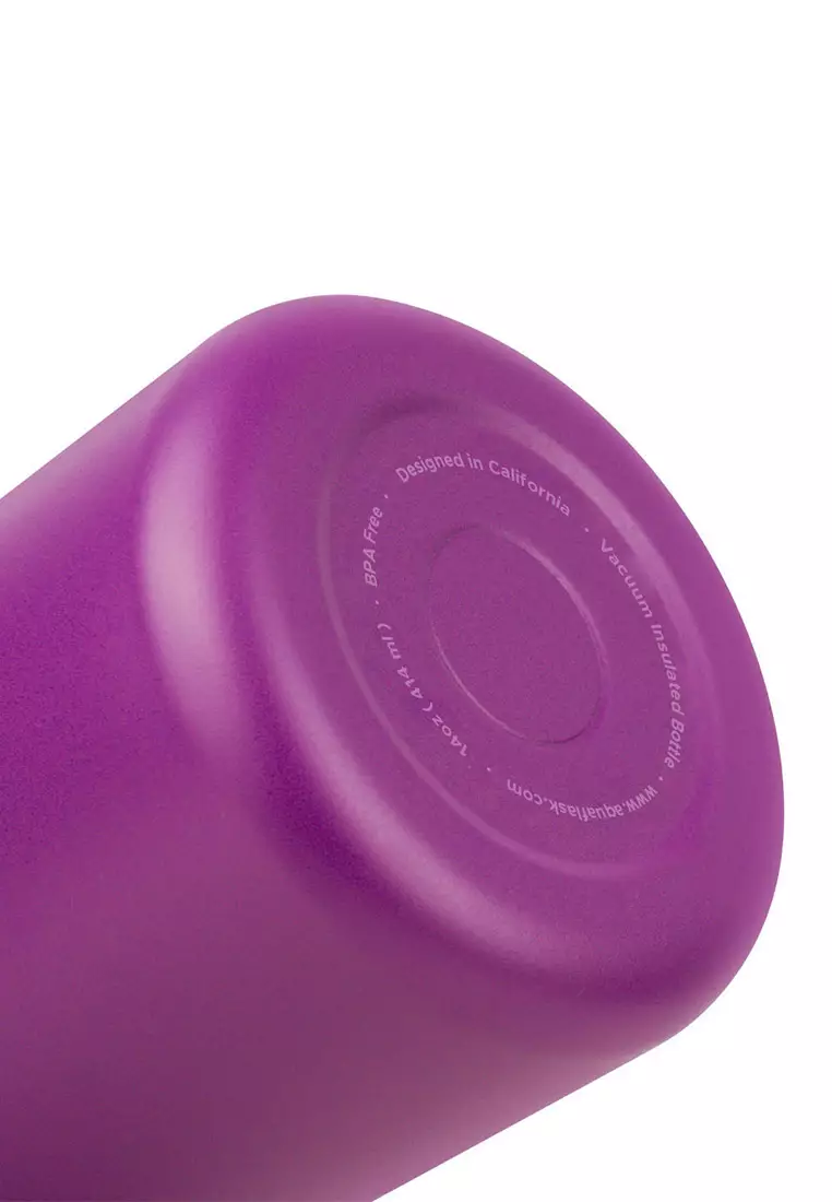 14oz Magenta Wide Mouth Water Bottle