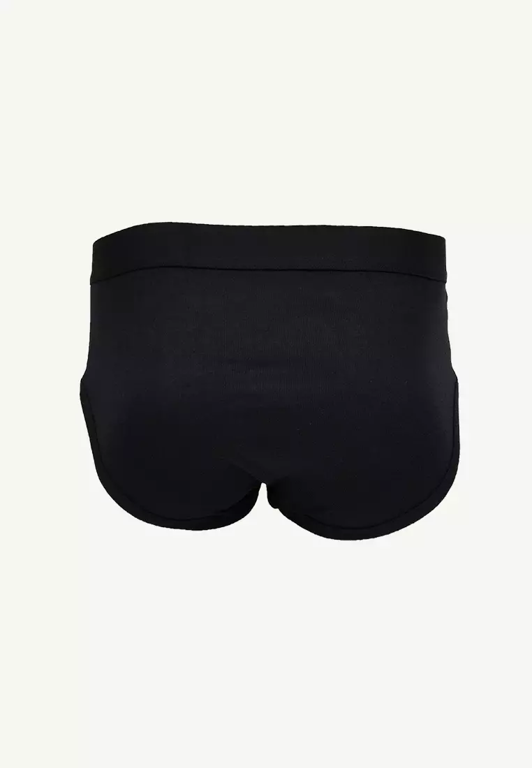 Premium Ribbed Cotton Modern Men's Hipster Briefs Neon Collection - Assorted (3in1 Pack)