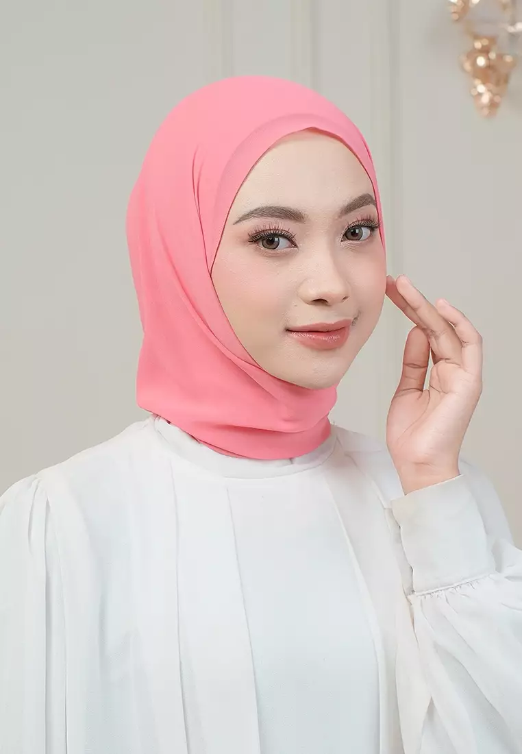 HIJAB INSTAN MAGNET SYIFA - SALMON