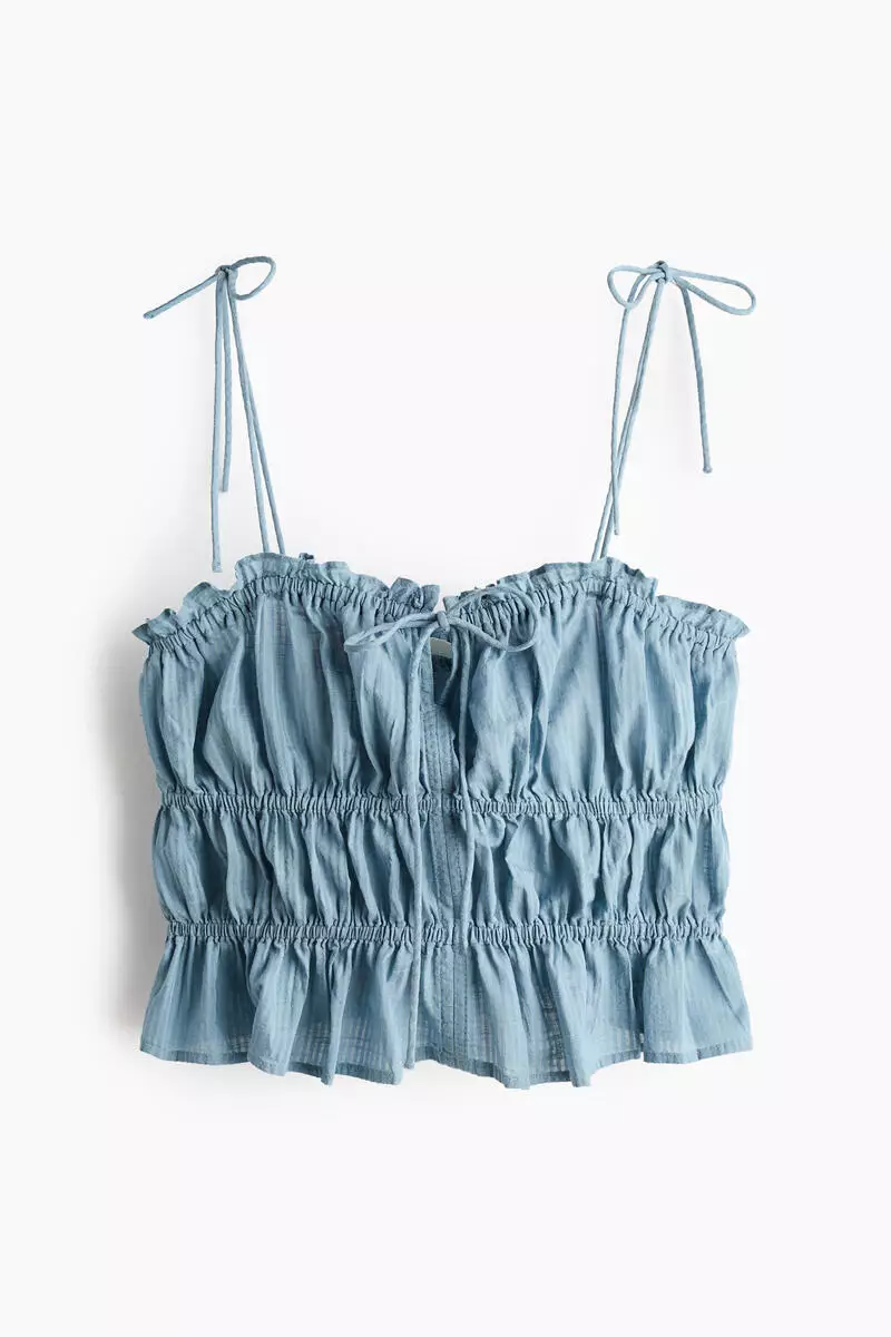 Tie-strap top